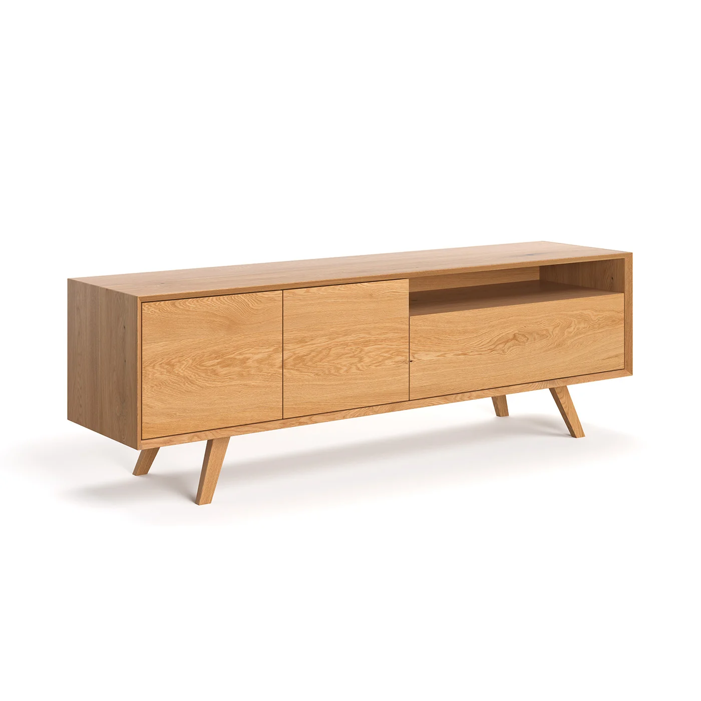 Quatro-TV-Schrank aus Massivholz