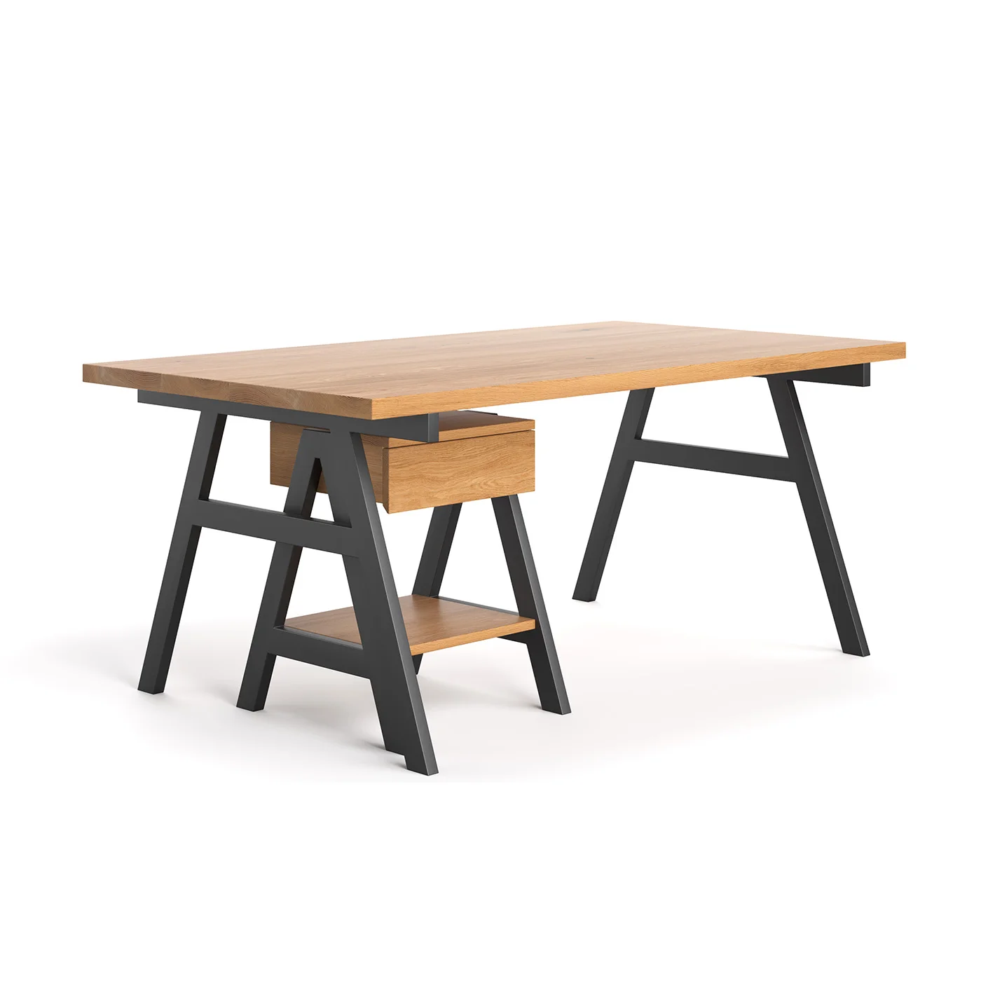 Industrieller Arn-Schreibtisch