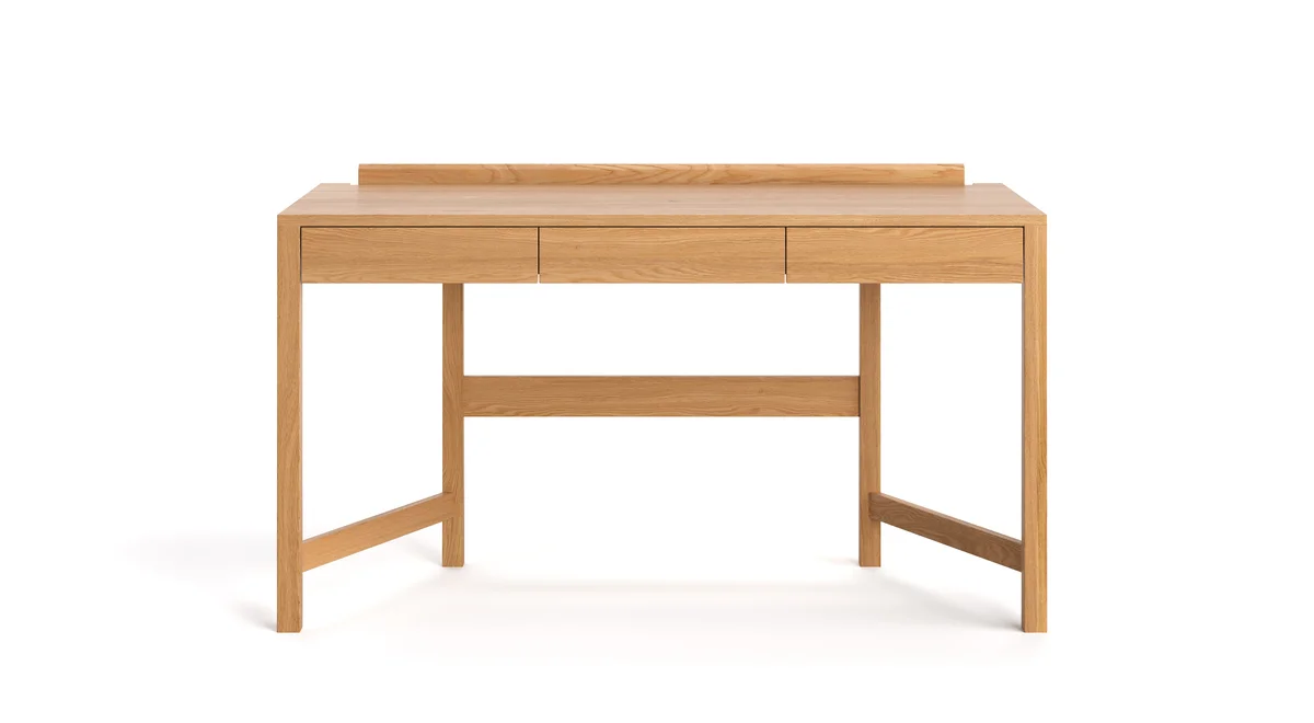 Essa-Schreibtisch aus massivem Holz