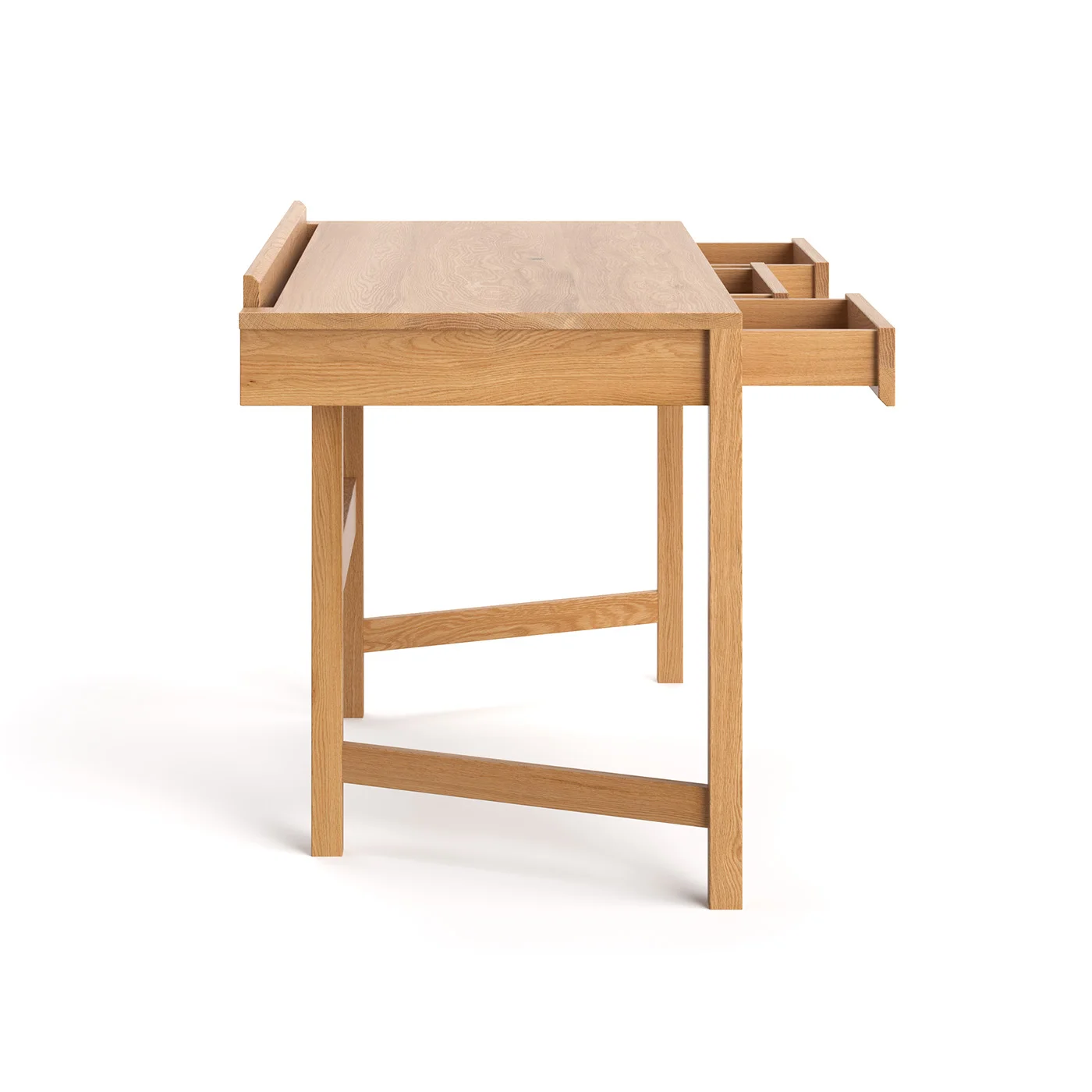 Essa-Schreibtisch aus massivem Holz