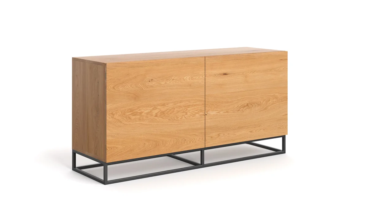Frame-Kommode aus Massivholz