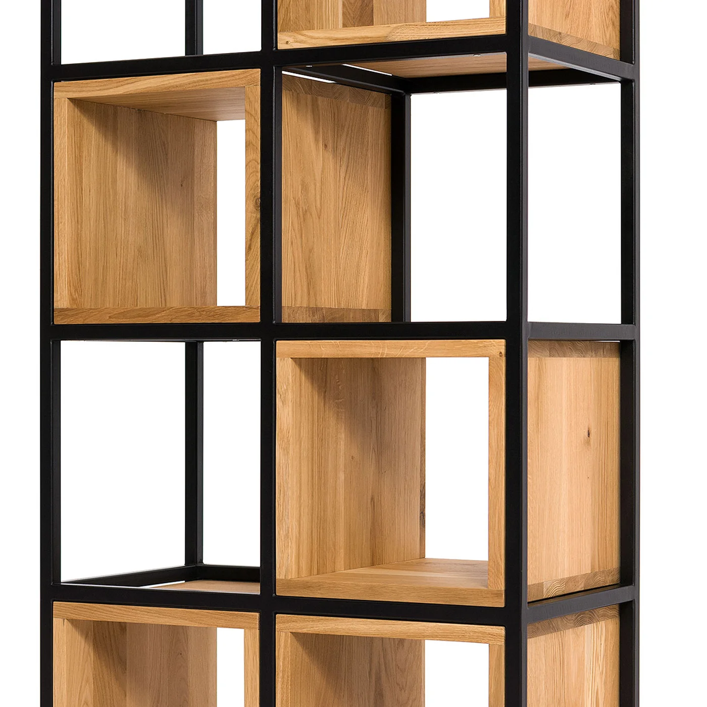 Frame-Bücherregal aus massivem Holz
