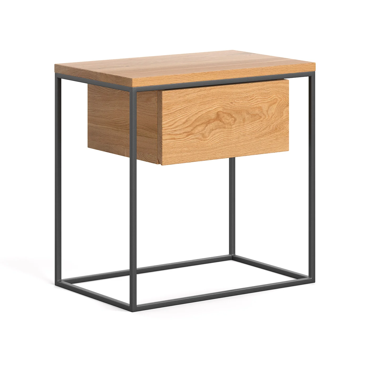 Nachttisch Hover aus Massivholz