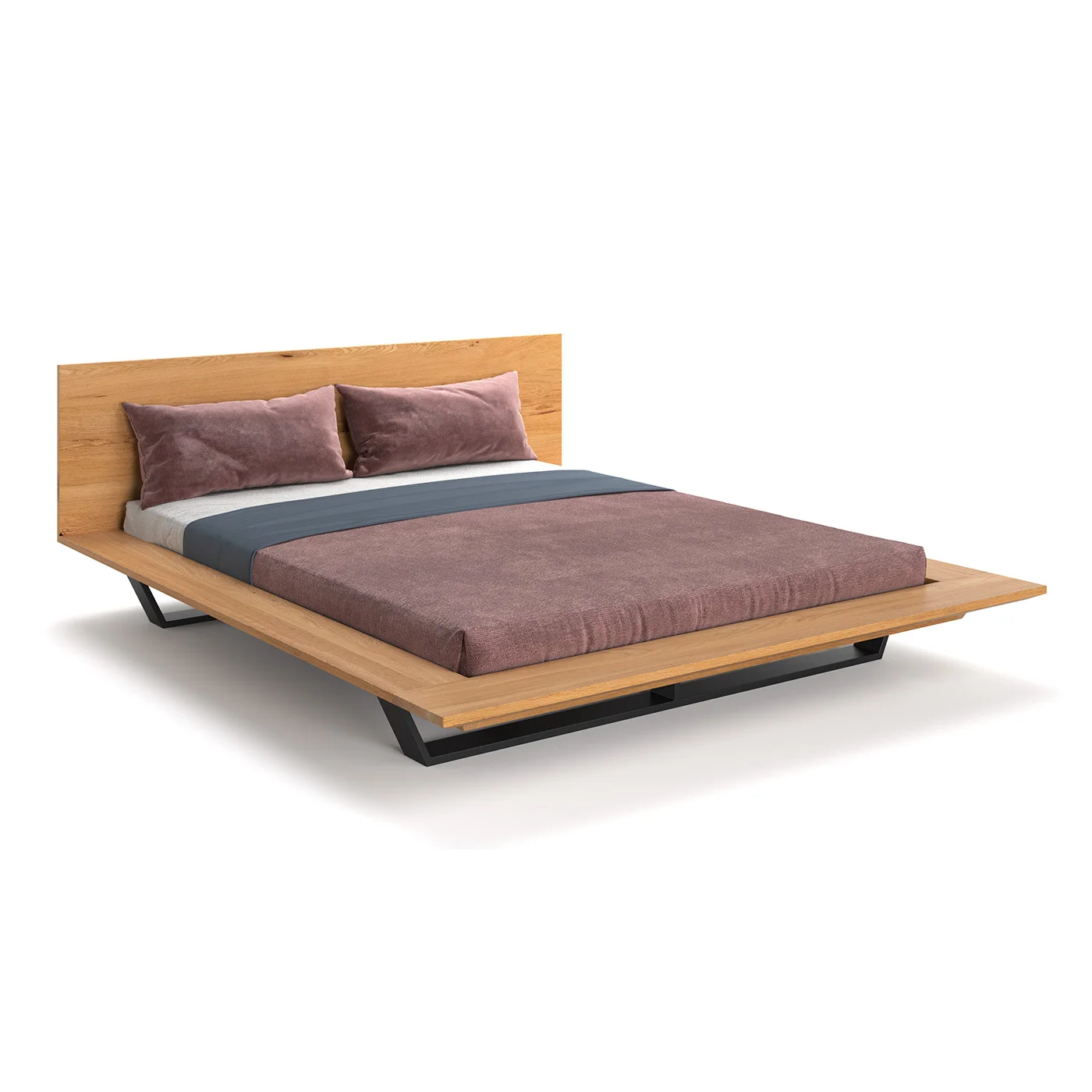 Loft-Bett Nova aus Massivholz