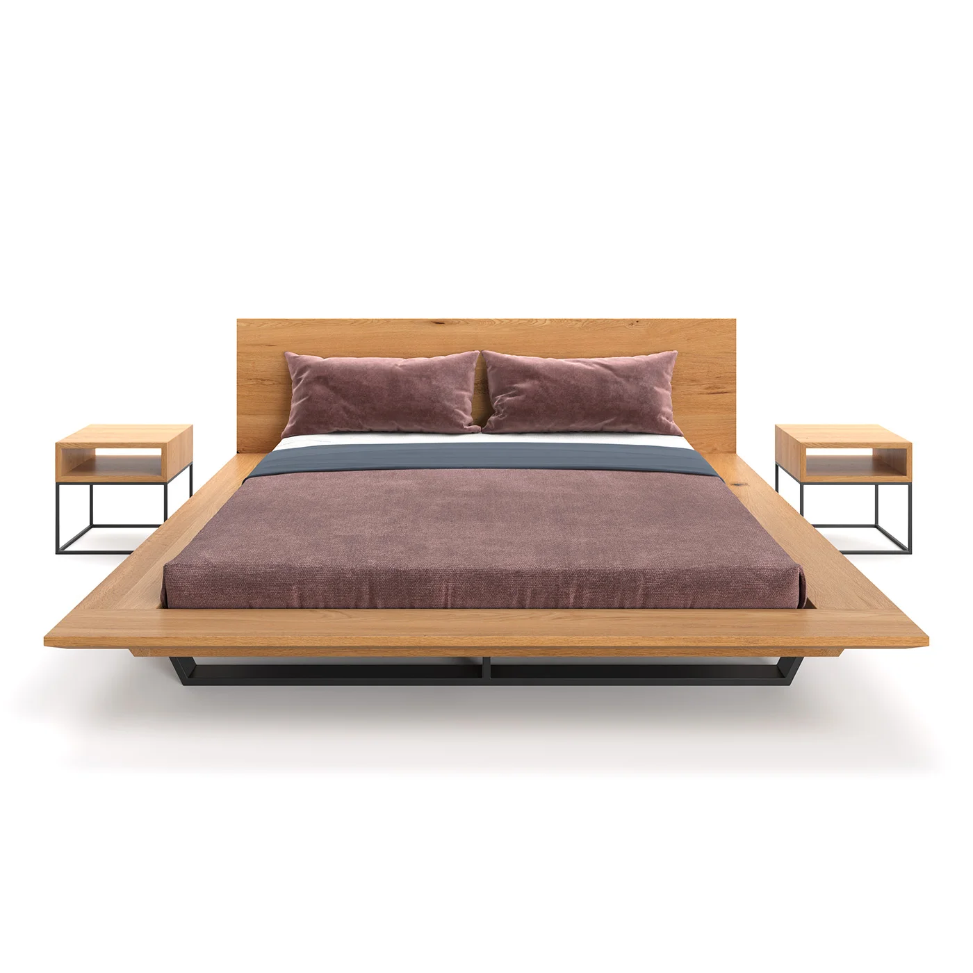 Loft-Bett Nova aus Massivholz